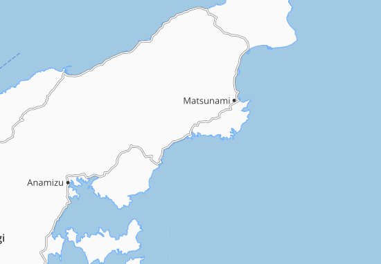 Mapa Usetsu