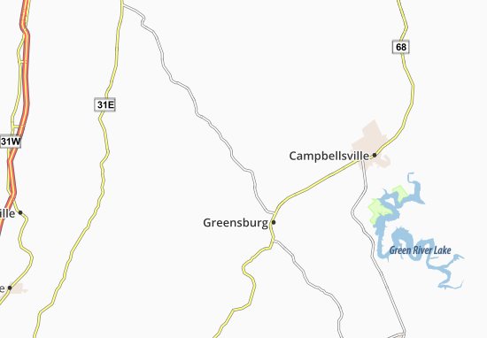 Karte Stadtplan Summersville