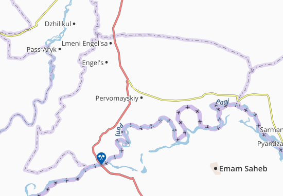 Pervomayskiy Map