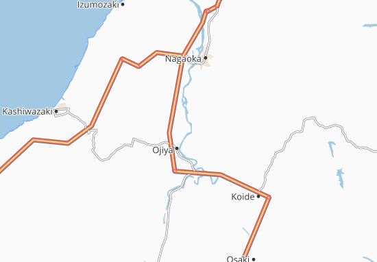 Karte Stadtplan Chiya