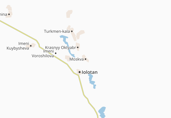 Kaart Plattegrond Moskva