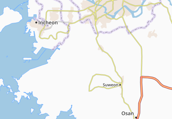 Mapa Ansan