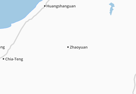 Karte Stadtplan Zhaoyuan