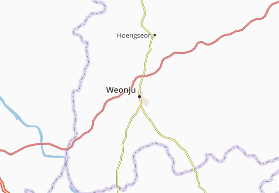 Carte-Plan Weonju