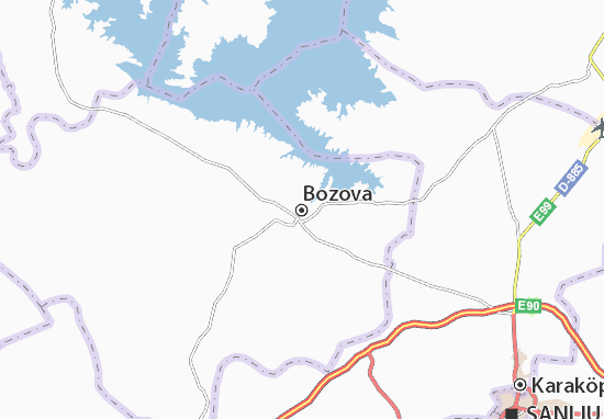 Bozova Map