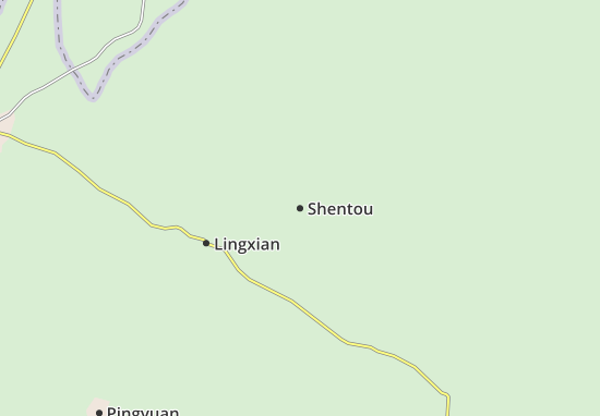 Mapa Shentou