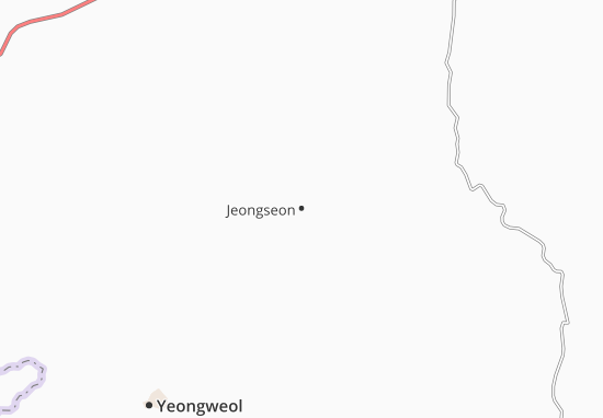 Jeongseon Map