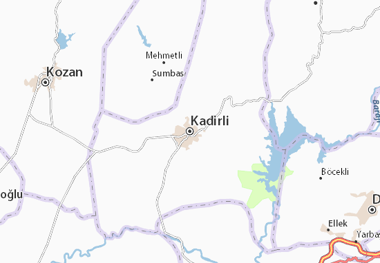Kadirli Map