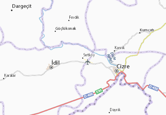 Sırtköy Map