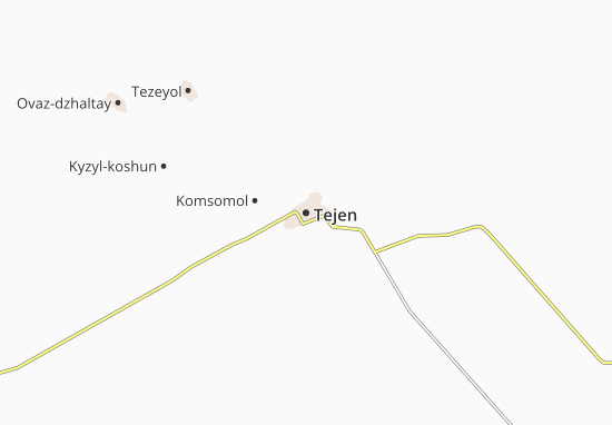 Tejen Map