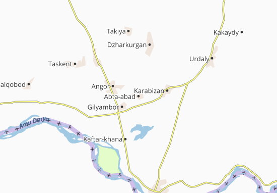 Abta-abad Map