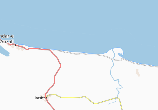 Karte Stadtplan Amir Bekandeh