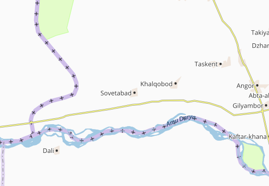 Karte Stadtplan Sovetabad