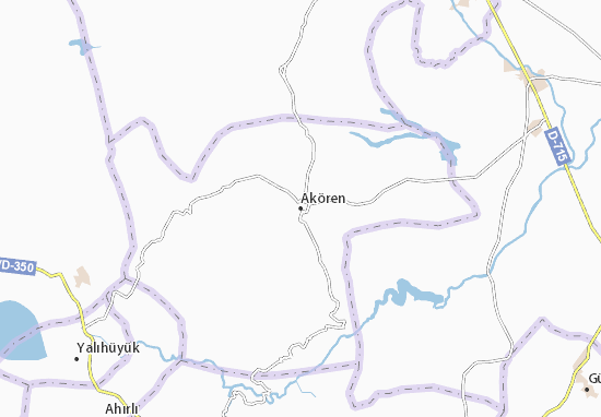 Akören Map