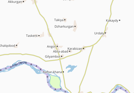 Mapa Kayran