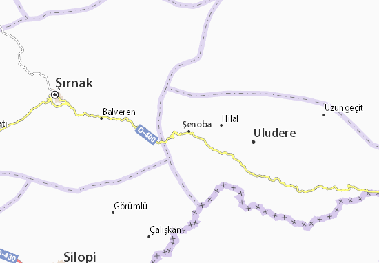 Kaart Plattegrond Şenoba