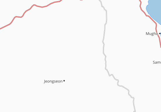 Kaart Plattegrond Yeorfyang-ri