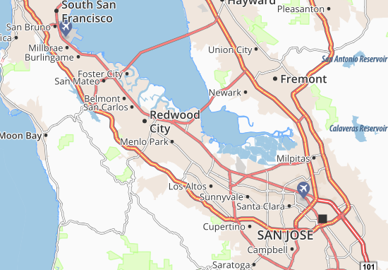 East Palo Alto Map