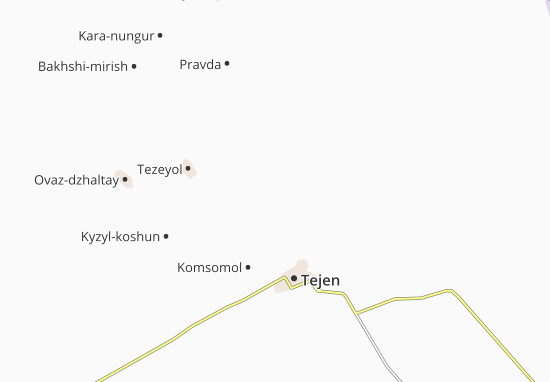 Mapa Imeni Kirova