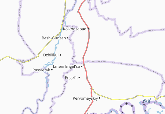Kaart Plattegrond Kalinin