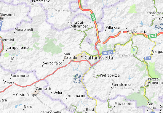 Mappe-Piantine Caltanissetta