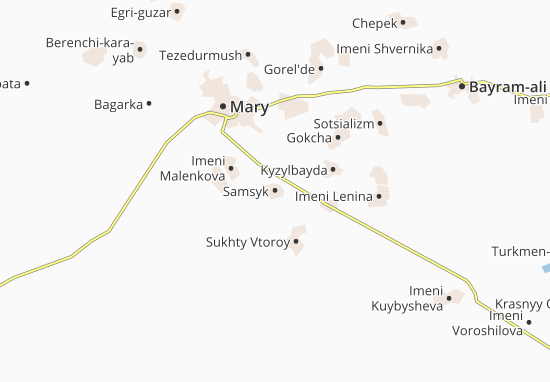 Mapa Samsyk