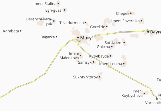 Imeni Malenkova Map