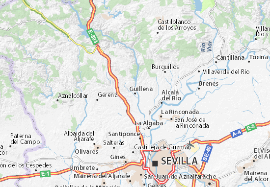 Guillena Map