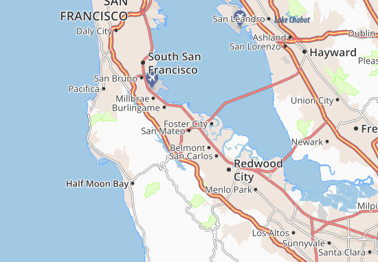 Carte-Plan San Mateo