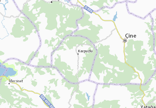 Karte Stadtplan Karpuzlu