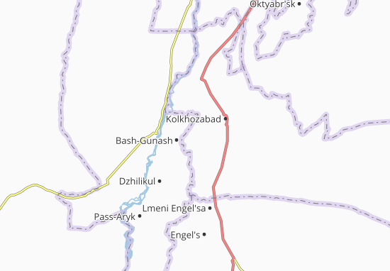 Kaart Plattegrond Partizani Surkh