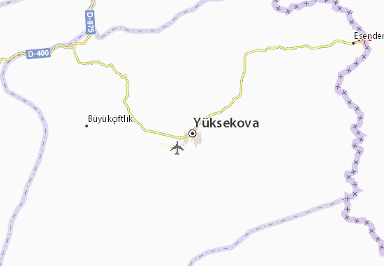 Kaart Plattegrond Yüksekova