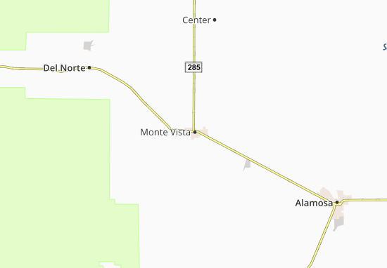 Mapa Monte Vista
