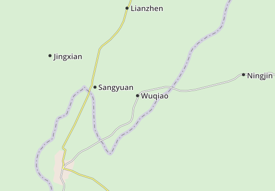 Karte Stadtplan Wuqiao