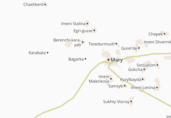 Mapa Bagarka