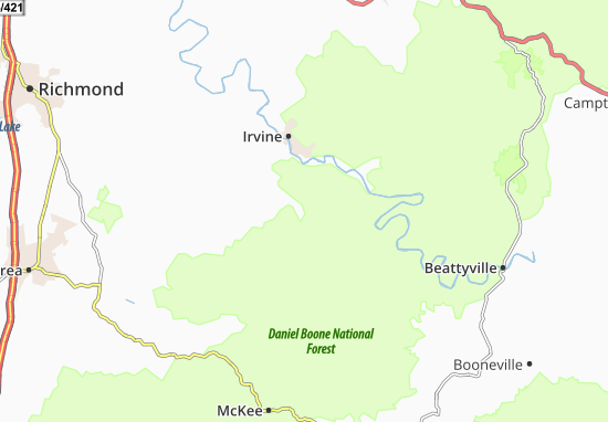 Mapa Wagersville