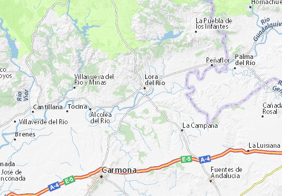 Karte Stadtplan El Álamo