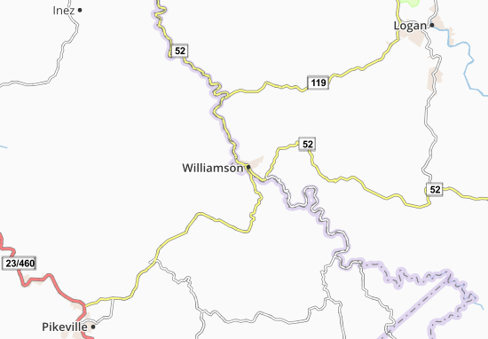 South Williamson Map