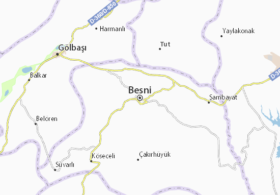 Besni Map