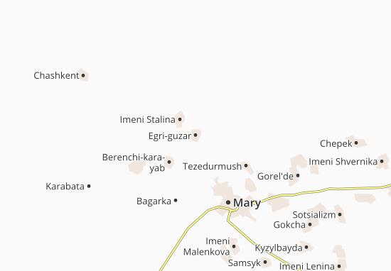 Karte Stadtplan Egri-guzar