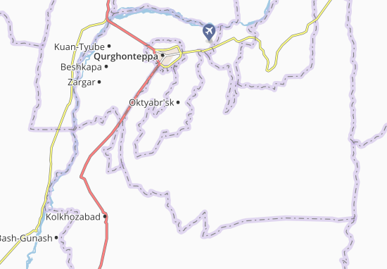 Karte Stadtplan Vakhsh