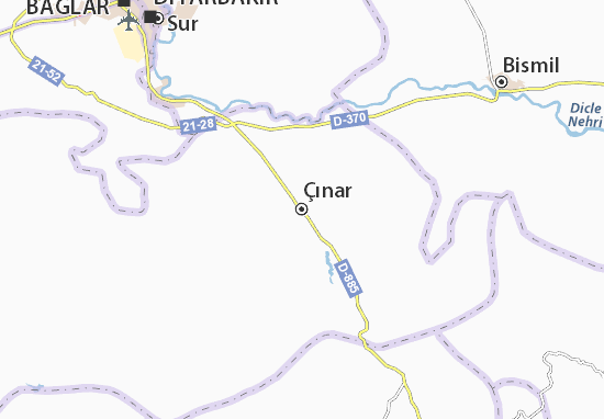 Çınar Map