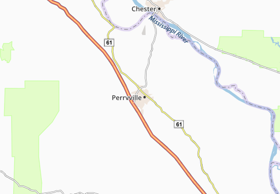 Karte Stadtplan Perryville