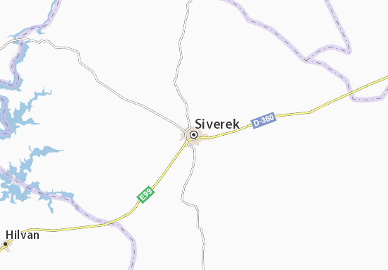 Karte Stadtplan Siverek