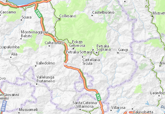 Mappe-Piantine Castellana Sicula