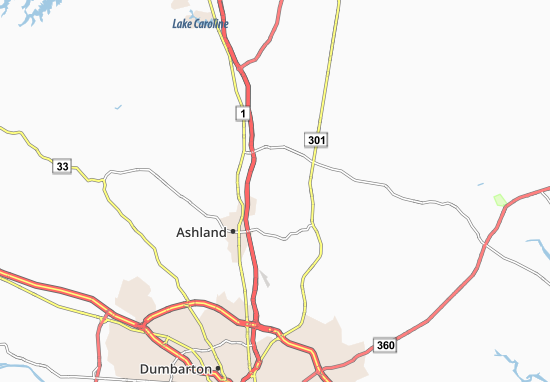South Anna Map