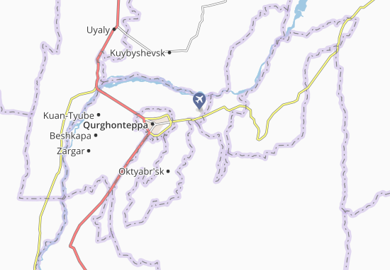 Kaart Plattegrond Kirovskiy