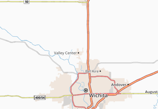 Kaart Plattegrond Valley Center