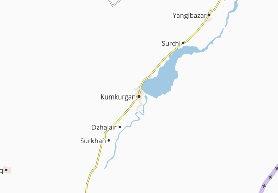 Karte Stadtplan Kumkurgan