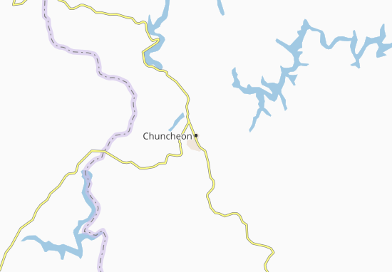 Karte Stadtplan Chuncheon